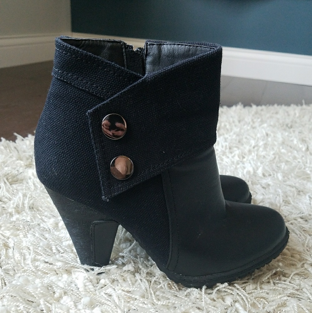 Black booties